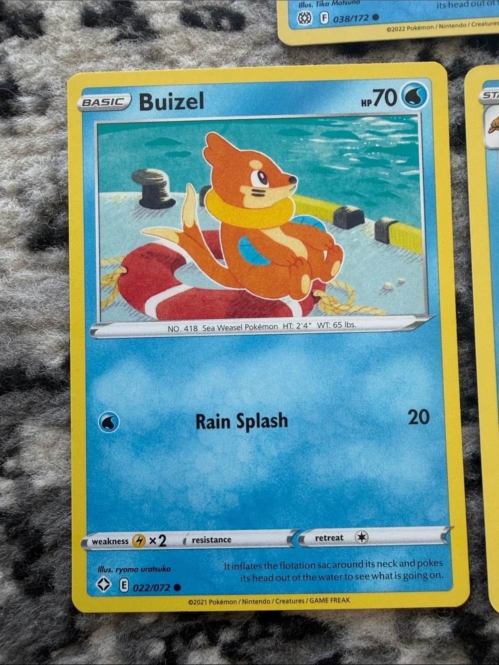 Buizel & Floatzel Evolution Lot | Scarlet & Violet + Brilliant Stars | ✨5/$25✨